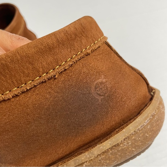 BORN Boots Chukka Loafer Lightweight Leather Boho Nuala  size 7 38 rust brown - Picture 6 of 12